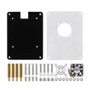 Multi-Layer Acrylic Shell Raspberry pi5 Transparent Protective Case Cooling Fan