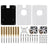 Multi-Layer Acrylic Shell Raspberry pi5 Transparent Protective Case Cooling Fan