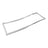 W10830048 Left Side Door Gasket for Kenmore French Door Refrigerators, Replaces AP6027227 (Gray)