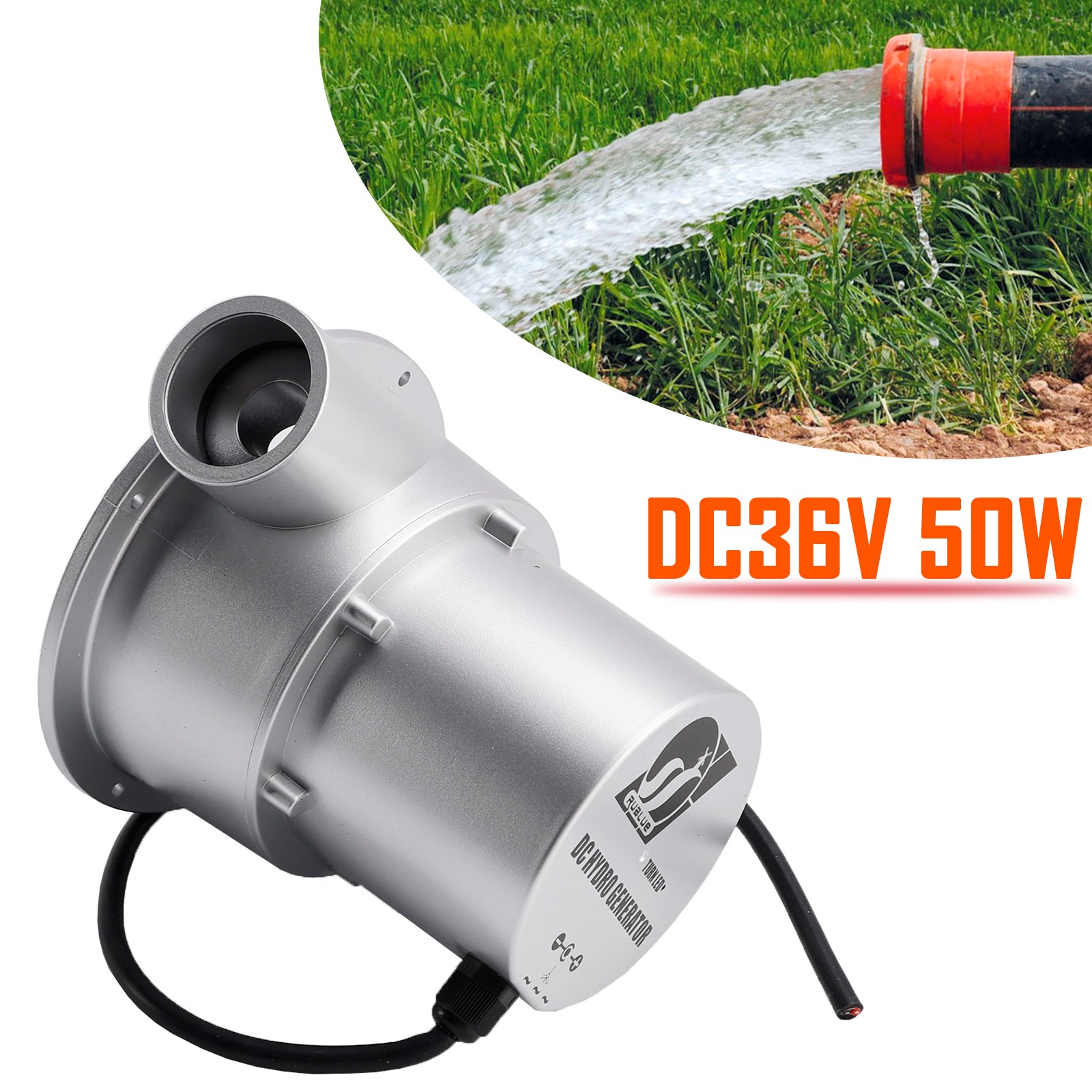 Small Hydroelectric Generator DC18V/36V 36W/50W High Efficiency Brushless Motor