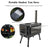 Portable 304 Stainless Steel Camping Stove with Chimney Pipe (Copy)