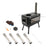 Portable 304 Stainless Steel Camping Stove with Chimney Pipe (Copy)