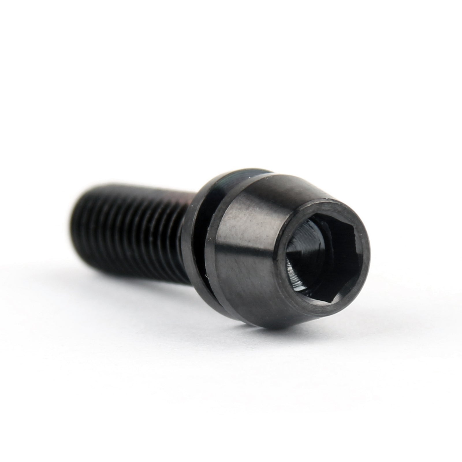 M5x16mm Titanium Ti Bolts Allex Hex Bike Stem Tapered Head Screw + Washer 4pcs B