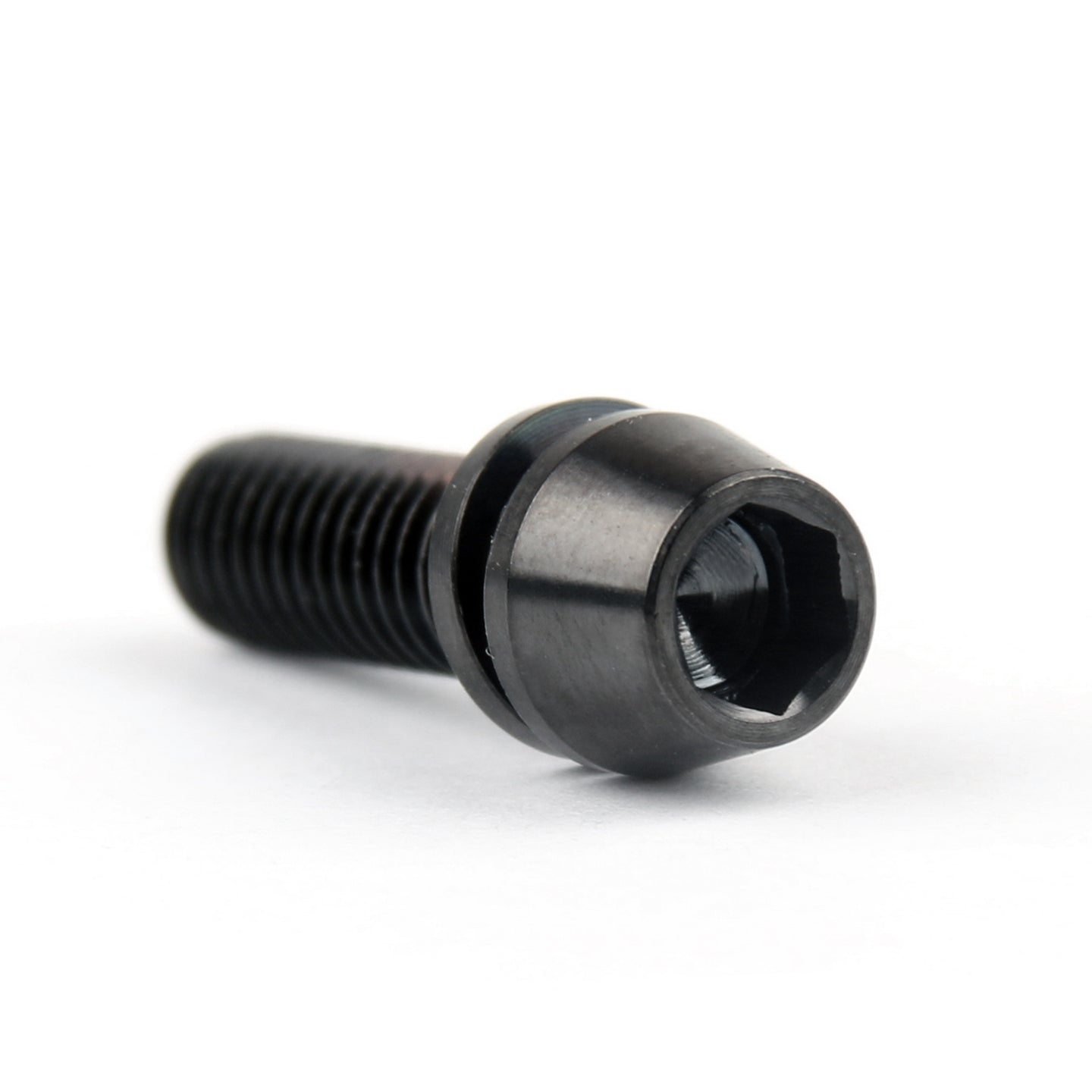 M5x16mm Titanium Ti Bolts Allex Hex Bike Stem Tapered Head Screw + Washer 4pcs B