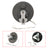 11118857 For Volvo lock Fuel Cap A20C A20D A20E A20F A25C A25E A25F A30C A30D