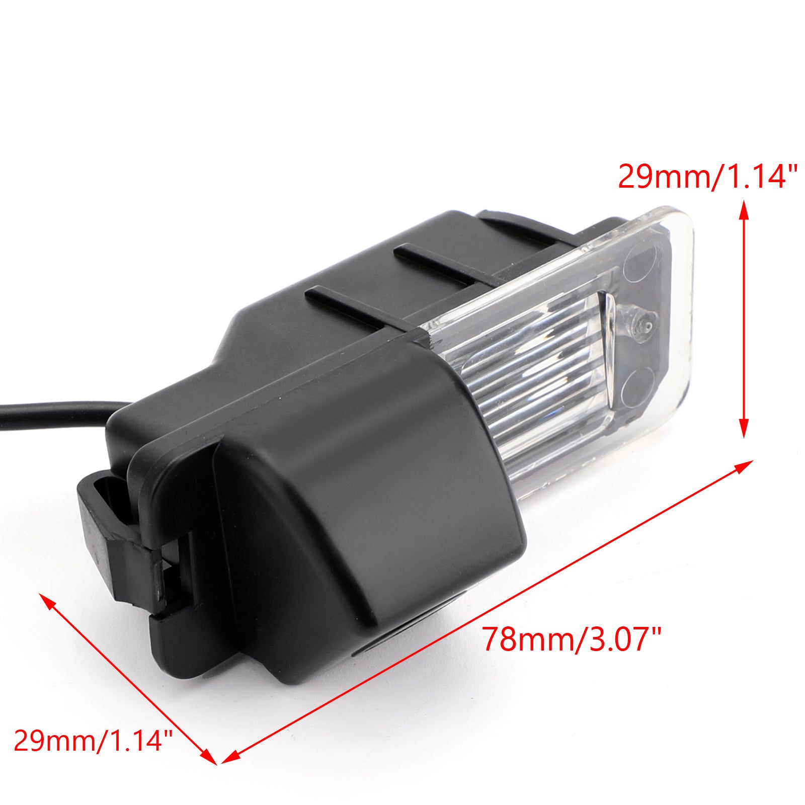 Waterproof IP67 Reversing Backup Rear View Parking Camera HD CCD For Golf MK 6 MK7