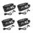 4Pcs 80W 8LED RGBW Spider Moving Head Stage Lighting Beam DMX Party DJ Lighting (Copy)