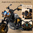 3-Wheel Kids Ride-On Motorcycle, Electric Dual-Drive w/ LED Lights (Black), Ages 1–8 (Copy)