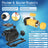 W3SP2607X10 For Hayward 1 HP Single Speed Pool Pump Waterfall