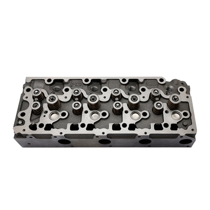 Complete Cylinder Head for Kubota V3300 Engine, Fits Bobcat S650 & Kubota SVL75, with 12 Valves Pre-Installed