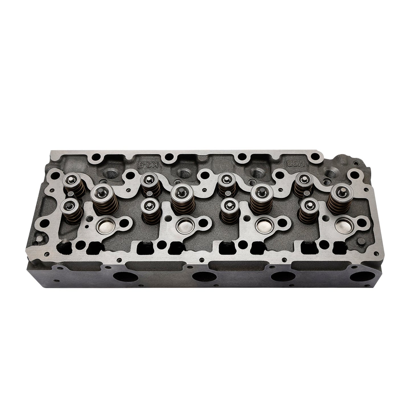 Complete Engine Cylinder Head with Valves for Kubota V3300 V3300-DI 12 Valve Engine