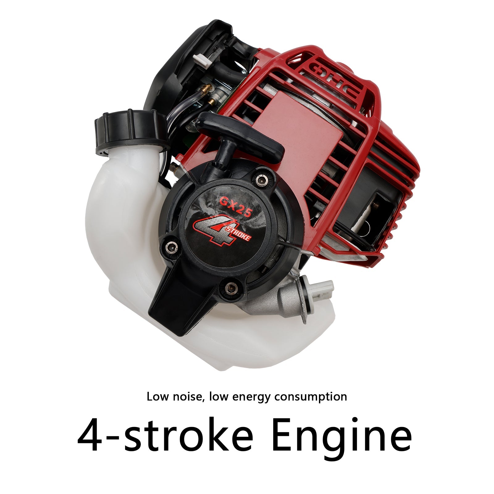 25cc 4-Stroke Gas Engine Replacement for Honda GX25, Fits Weed Eater, Brush Cutter & Trimmers