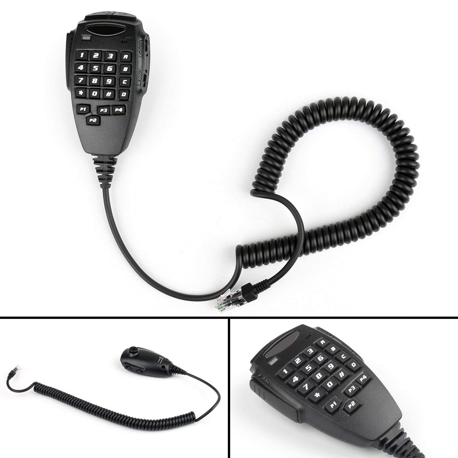 1Pcs Professional Hand Microphone Car Mic For TYT TH9800 UHF Mobile Car Radio (Copy)