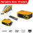 A2000 Mini Projector, 800 Lumens Portable 1080P Supported LCD Video Projector with Speaker, HDMI & USB for Movies