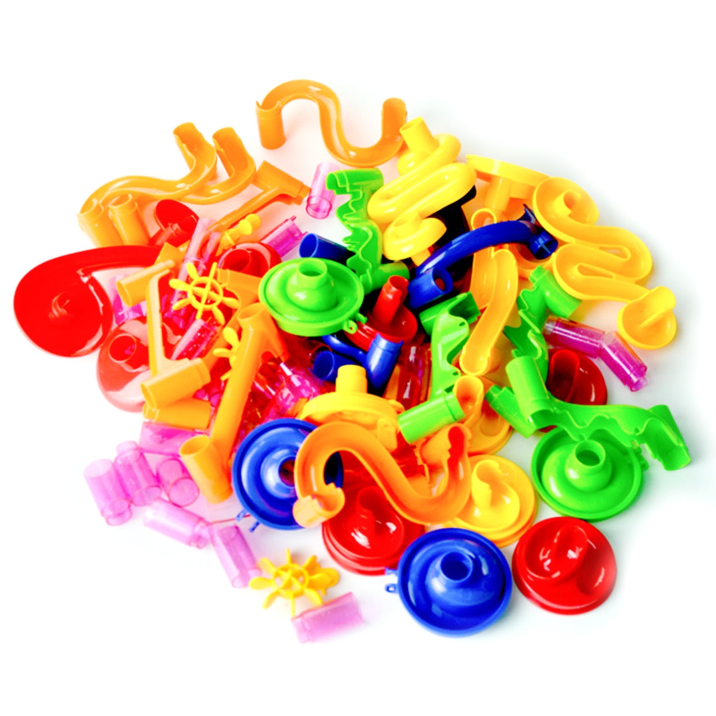 105pcs Kids Marble Run Race Set Railway Building Blocks Construction Track Toy (Copy)