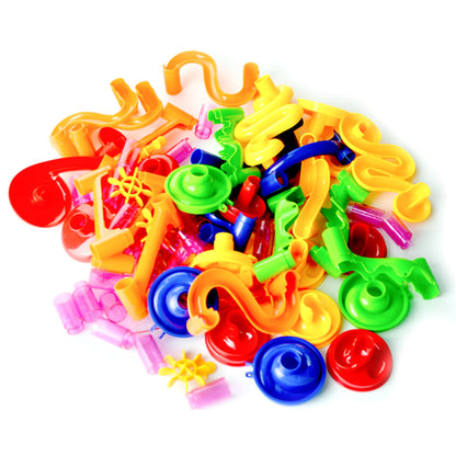 105pcs Kids Marble Run Race Set Railway Building Blocks Construction Track Toy (Copy)