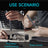 topteng Mini Electric Screwdriver 360?? Shadowless Built-in LED Lights 30 Magnetic Drill Bits