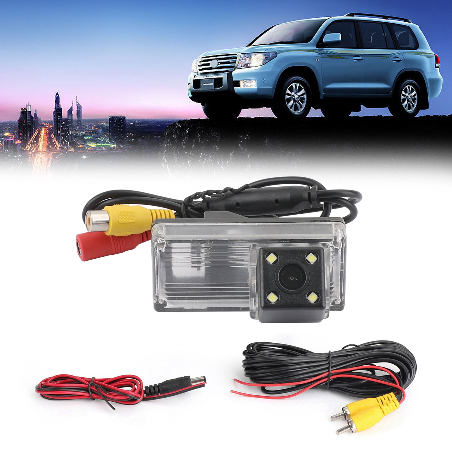 Car Reverse Backup Camera Fit For Toyota Land Cruiser 70/100/200 Waterproof