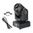 Mini Moving Head Stage Light with 8 Gobo Patterns, RGBW LED Beam, DMX & Sound Activated for DJ Party Lighting