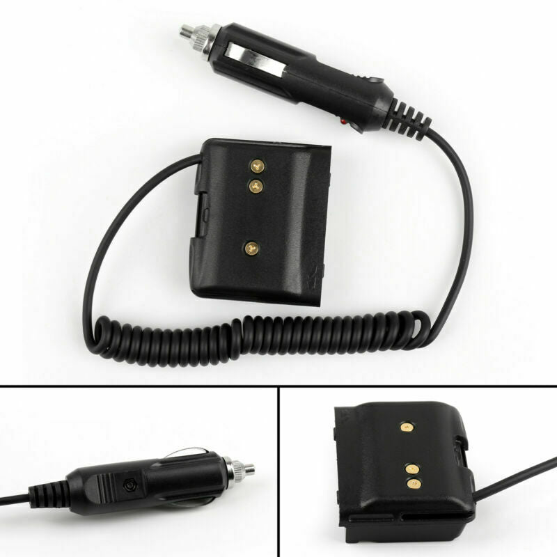 5x Radio Battery Car Charger Eliminator Adapter For Yaesu VX-7R VX-6R VX-5R