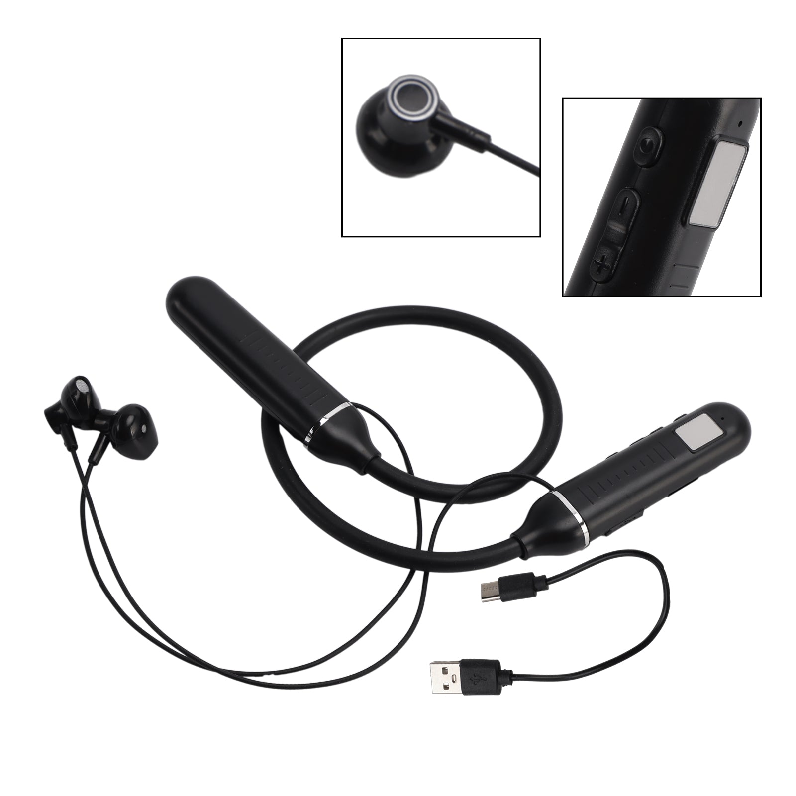 Bluetooth Headphones Wireless Neckband Bluetooth Headset for Phone Laptop PC TV