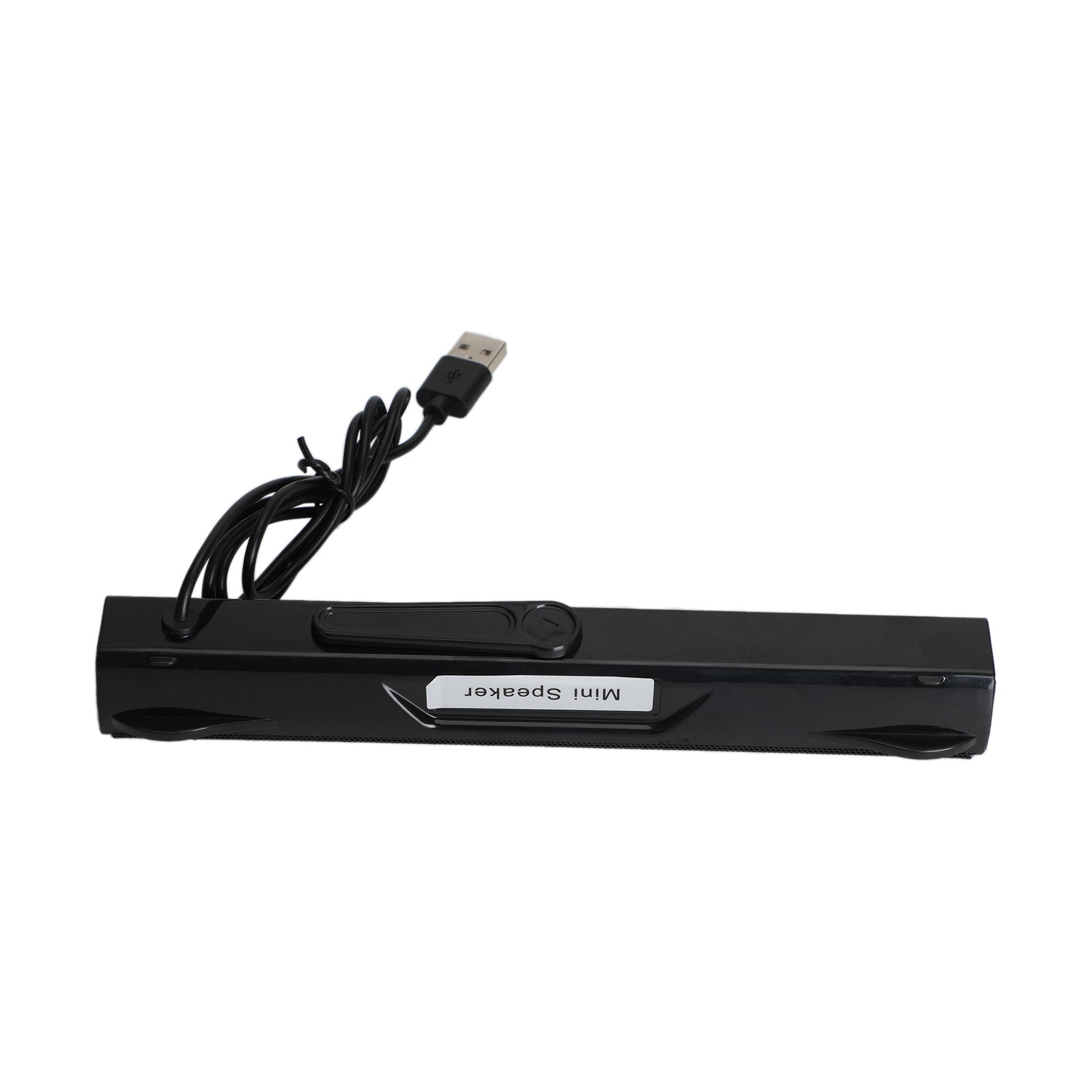 USB Power Computer Speakers Stereo Sound Bar With Clip for Desktop Laptop Black
