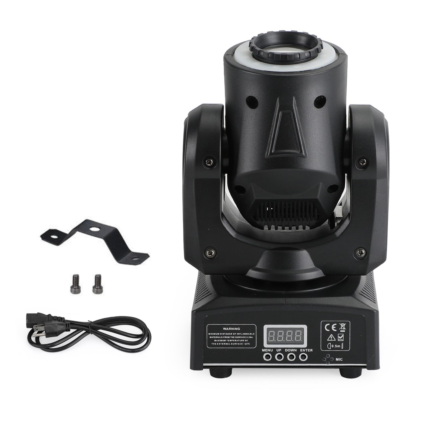 100W LED Moving Head Stage Light – RGBW Beam Spot Gobo DMX512 DJ Disco Party Lighting