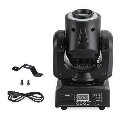 100W LED Moving Head Stage Light – RGBW Beam Spot Gobo DMX512 DJ Disco Party Lighting