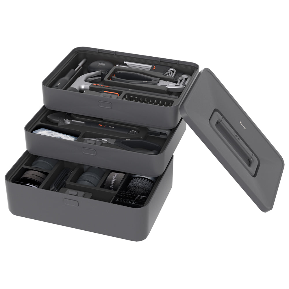 Multifunctional Home & Auto & Woodworkers Repair Tool Kit, Boxs-ABCDI