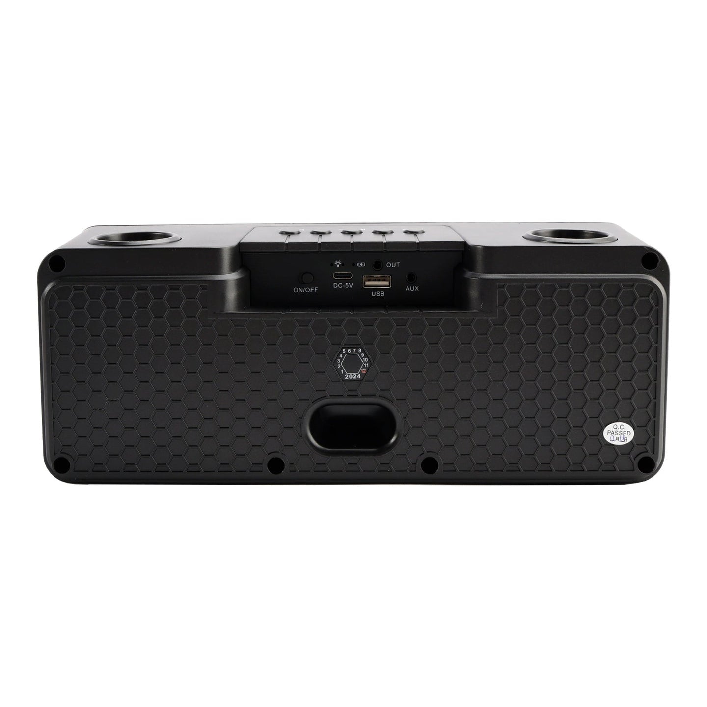 Wireless Bluetooth Speaker – All-in-One Portable Karaoke System with Dual Microphones for Outdoor Use