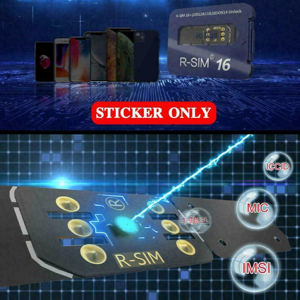 Upgrade RSIM 16 Nano Unlock Card for iPhone 13 Pro 12 Pro Max X XS Max 8 iOS15