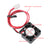 4Pcs Brushless Cooling Blower Fan 12V 0.06A 2006 20x20x6mm Sleeve 2 Pin Wire