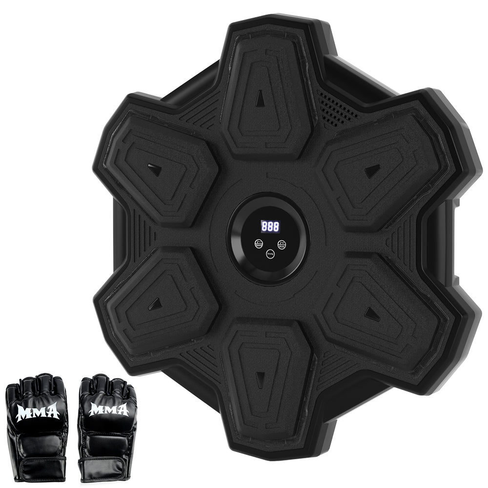 Colorful LED Music Punching Machine with Gloves – Bluetooth Boxing Trainer Wall-Mounted for Adults Perfect for Home & Office Workouts (Copy)