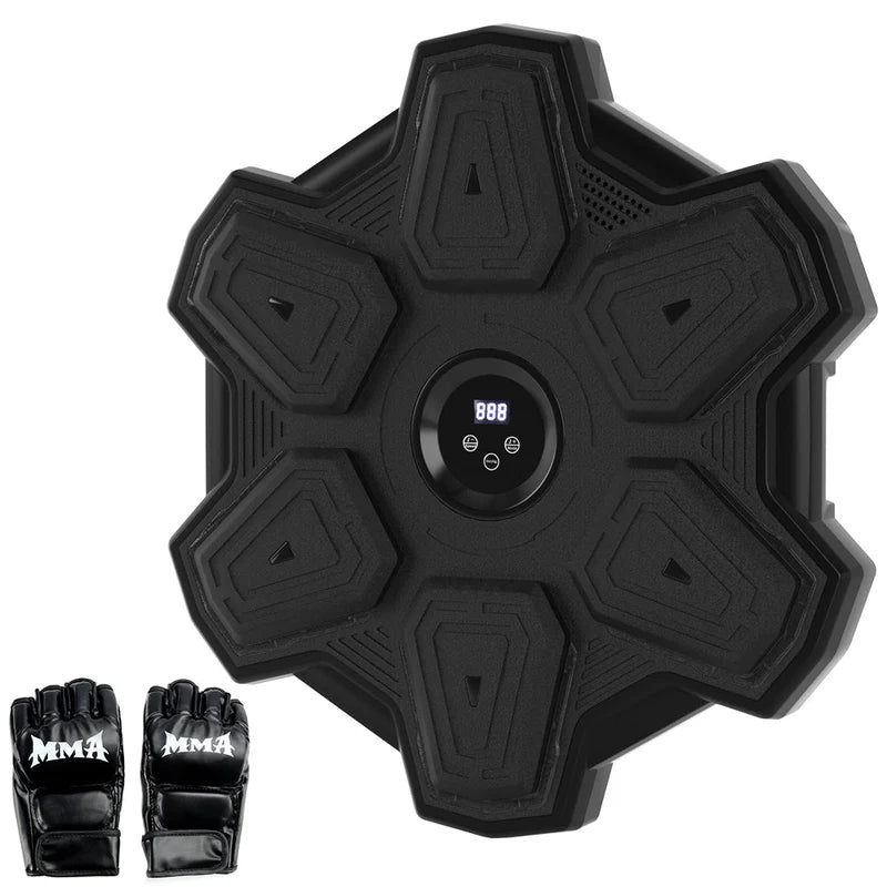 Bluetooth Smart Music Boxing Machine – Wall-Mounted Reflex & Fitness Trainer for Home, Office & Gym