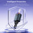 120W Super Fast Car Charger with Retractable Cable Smart Air Freshener Charger