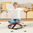 Sit + Spin 360° Sensory Spinning Seat Swivel Toy Kids Fish Wobble Chair Stool