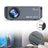 Native 1080p Smart Projector with Android 9.0, WiFi & Bluetooth, Supports 8K/4K, Home Theater Movie Projector with Voice Remote