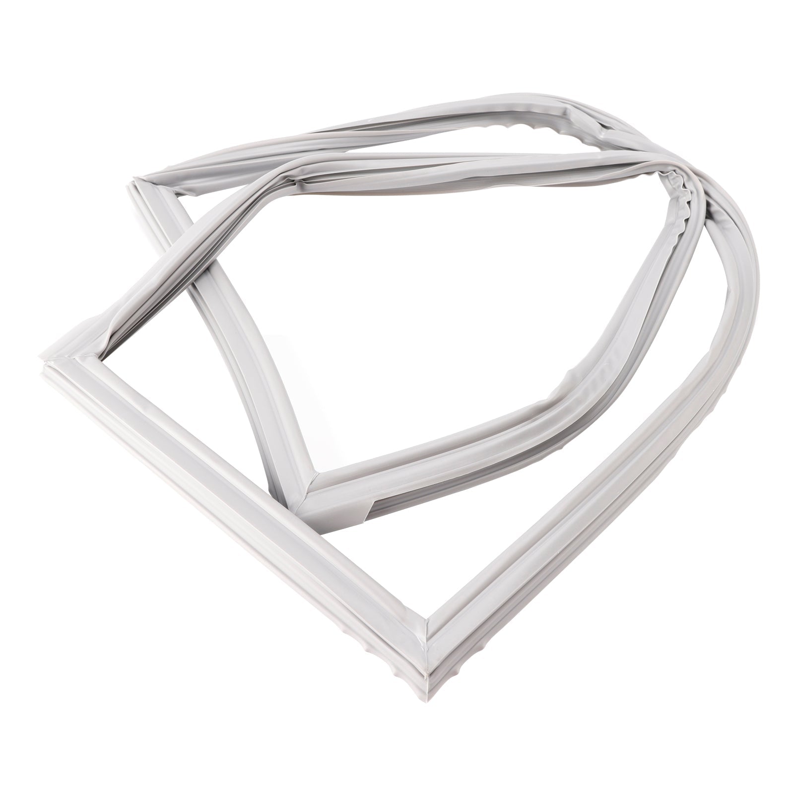 W10830048 Left Side Door Gasket for Kenmore French Door Refrigerators, Replaces AP6027227 (Gray)