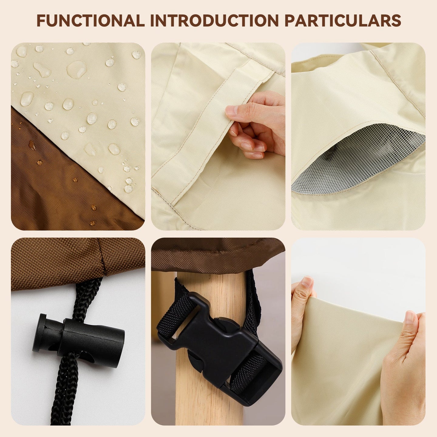 600D Sofa Covers Waterproof Patio Furniture Cover for Outdoor Couch Cover, 224*83*84cm