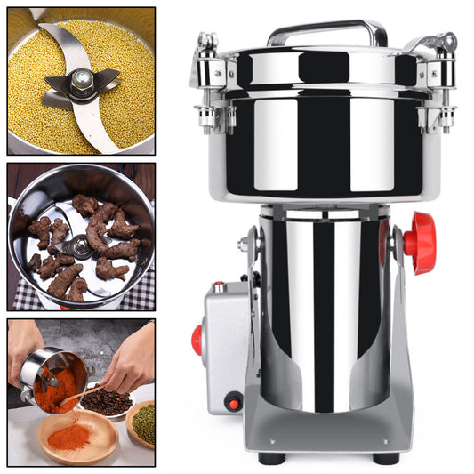 700g 2400w Electric Grain Mill Grinder for Flour Wheat Grind Coffee Beans High Speed