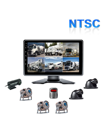10.1 inch 1024*600 IPS Touch Version with ADAS BSD for RV Truck Bus + 6 Camera