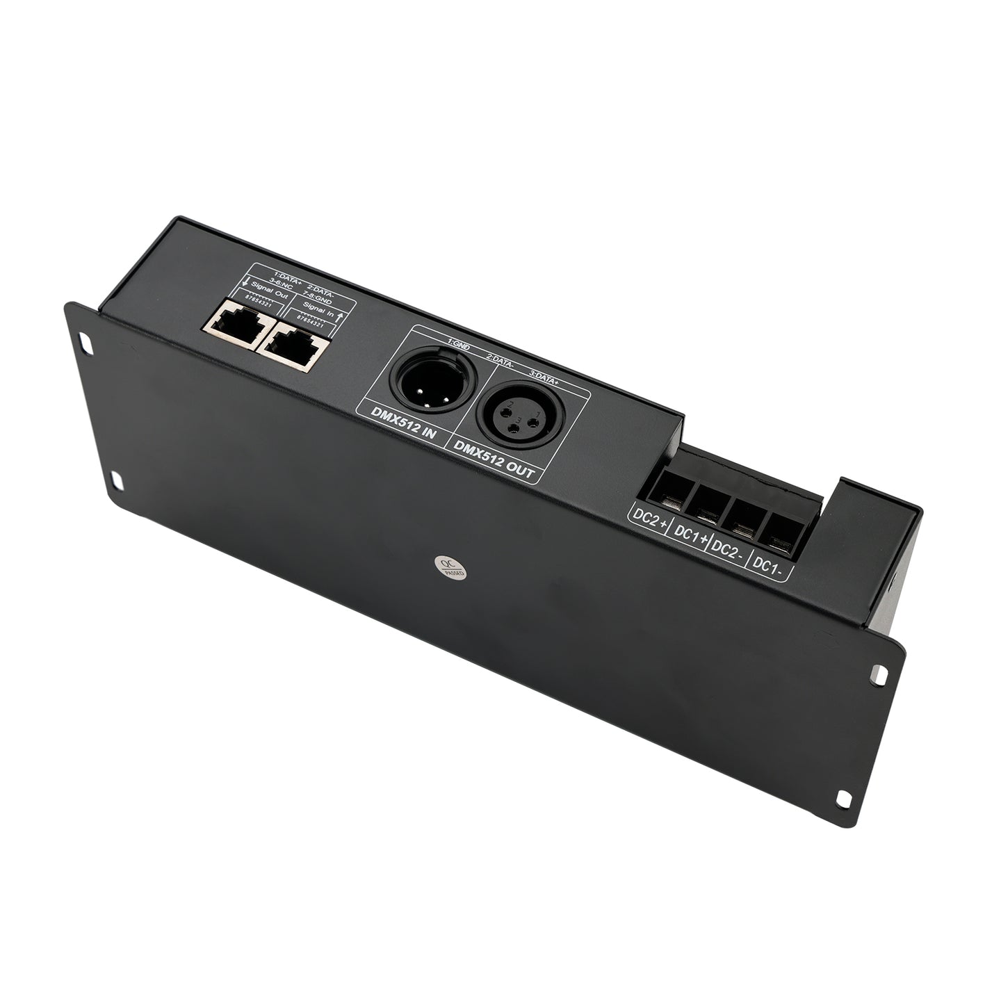 24 Channel DMX 512 Decoder RGBW PWM Dimmer Driver LED Strip Light Controller US