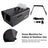 Parties & Stage Effects Weddings 1500W Snow Machine with Wired Remote – Snowflake Maker for Christmas