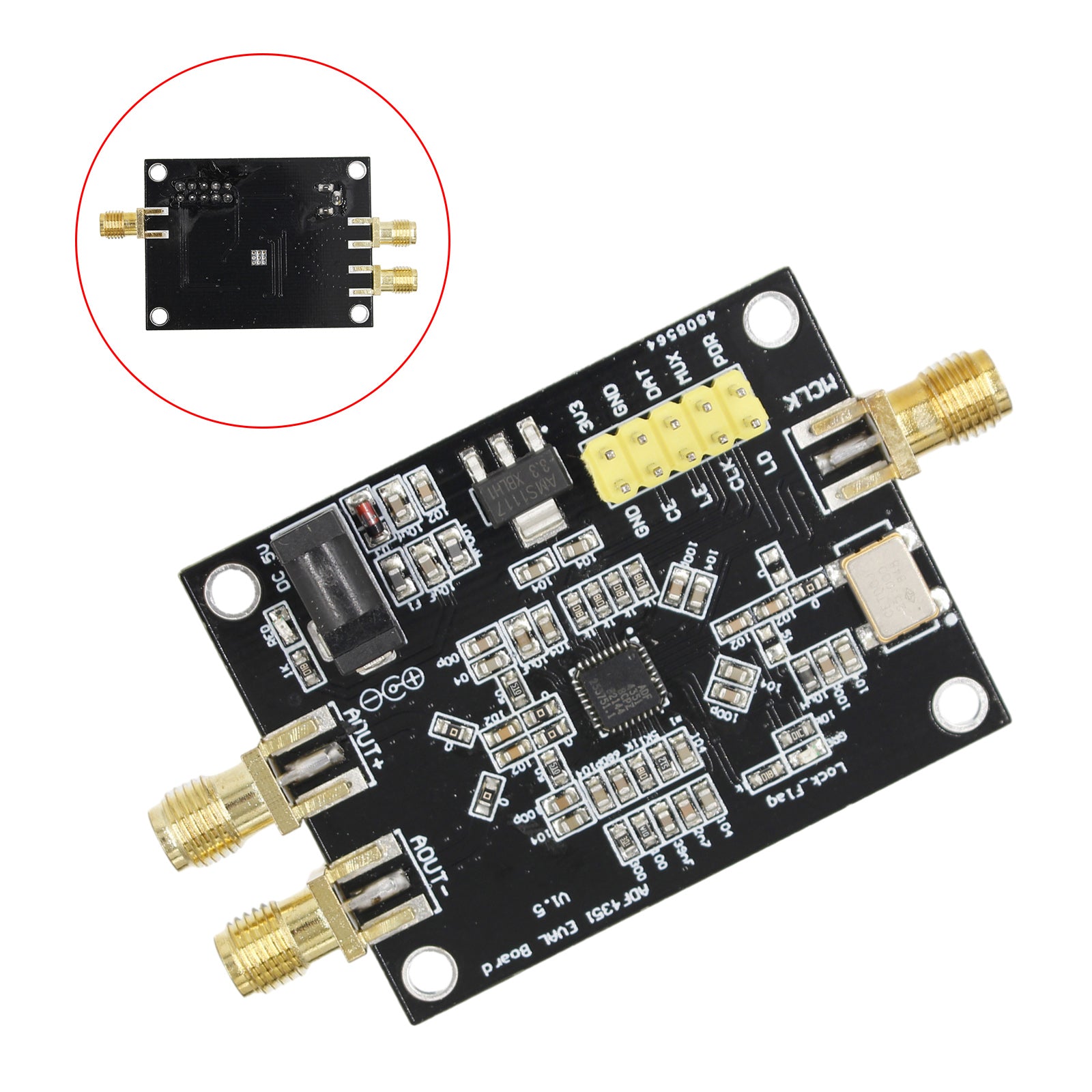 ADF4351 Development Board RF Signal Source Phase Locked Loop 35M-4400M Module