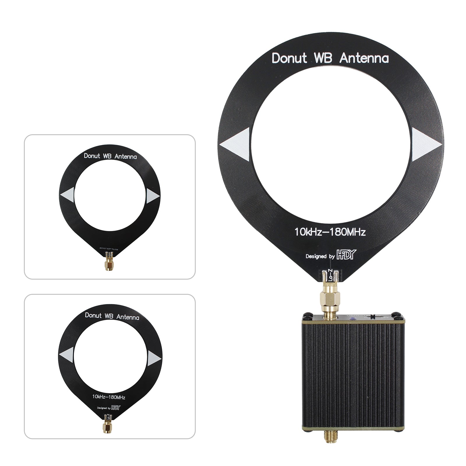 The Latest Upgraded Donut Broadband Antenna 10Khz-180Mhz Low Impedance Converter