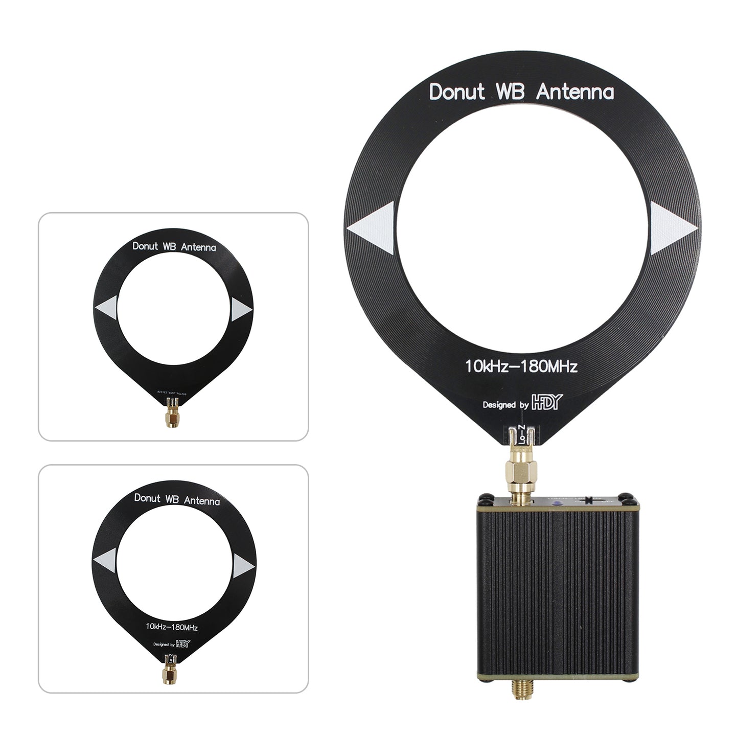 The Latest Upgraded Donut Broadband Antenna 10Khz-180Mhz Low Impedance Converter