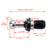 10Pcs CAT40 45° 0.589" Degree Pull Stud Retention Knob Fit HAAS CAT CNC Silver