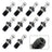 10Pcs CAT40 45° 0.589" Degree Pull Stud Retention Knob Fit HAAS CAT CNC Silver
