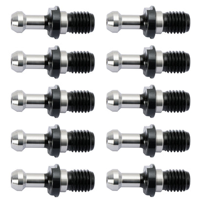 10Pcs CAT40 45° 0.589" Degree Pull Stud Retention Knob Fit HAAS CAT CNC Silver