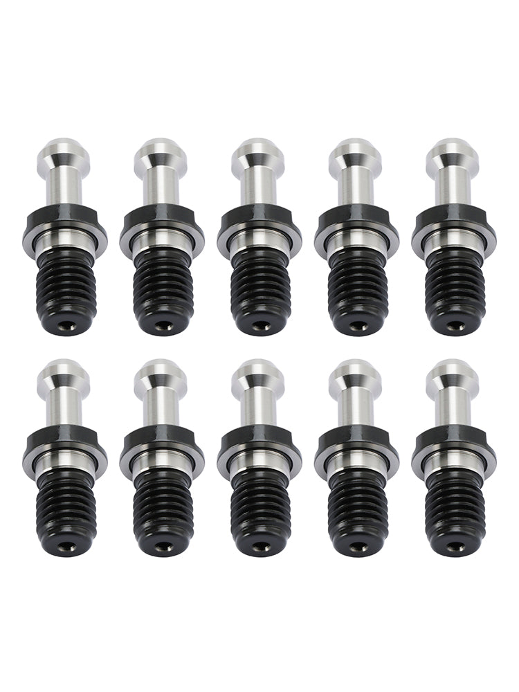 10Pcs CAT40 45° 0.589" Degree Pull Stud Retention Knob Fit HAAS CAT CNC Silver